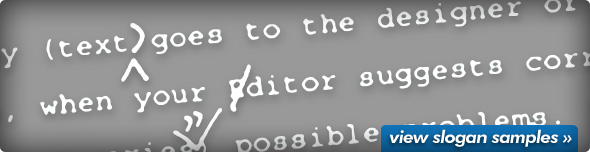 slogan design